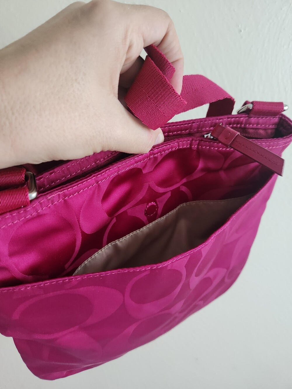COACH Hot Pink Crossbody Bag - Picture 4 of 6